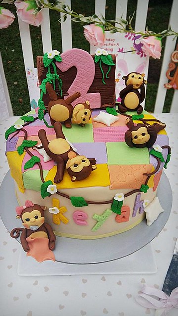 5 Little Monkeys Jumping on the Bed from Dilanthi Gunaratne of Bakes By D
