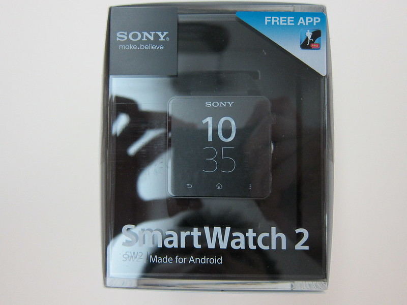 Sony SmartWatch 2 - Box Front