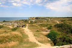 Pointe du Hoc in Normandy, France