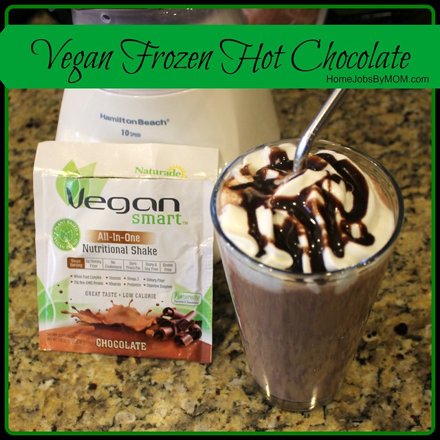 Naturade Vegan Smart Nutritional Shake Review + Vegan Frozen Hot Chocolate Recipe