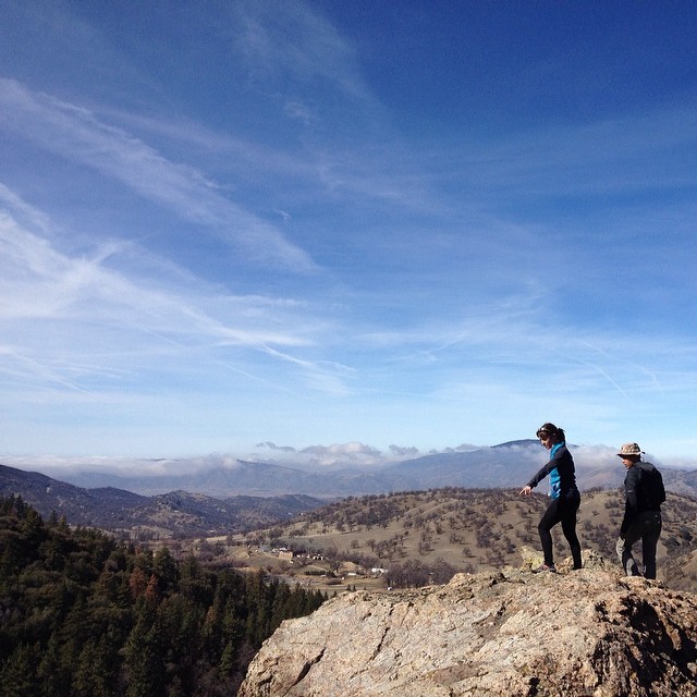 The view from our hike today! #tehachapi