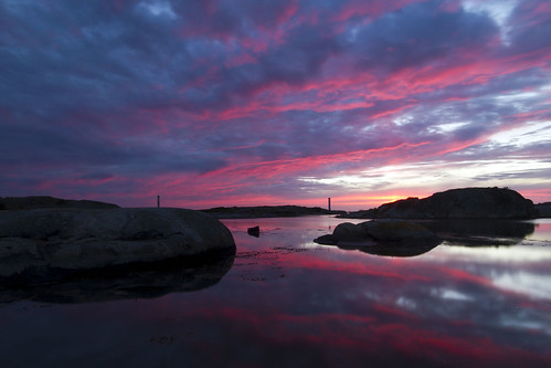 ocean sunset sea lighthouse water clouds sweden dusk sverige sigma1020mmf456exdchsm öckerö fotö canoneos7d