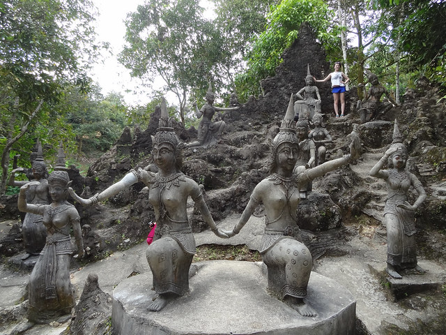 Buddhas in Tanim Magic Garden, Koh Samui Island, Thailand