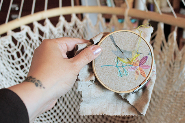 Geninne's Art Blog: Stitching