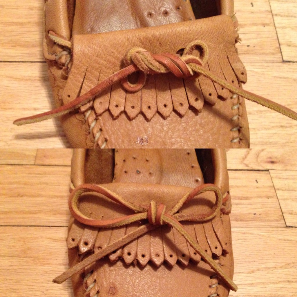 DIY • How to Keep Your Minnetonka Moccasins Tied!
