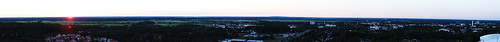 city sunset panorama forest finland seinäjoki pohjanmaa
