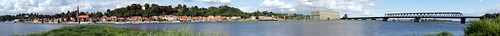 bridge panorama water germany sony dslr elbe schleswigholstein norddeutschland lauenburg northerngermany riverelbe a700 2013 elbbrücke elbbrückelauenburg