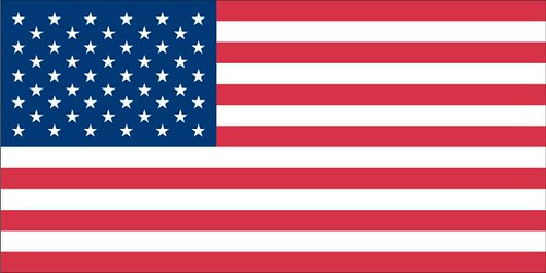 US flag-Amber