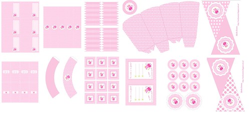 Kit  Imprimible Peppa Pig Hada Merbo Events