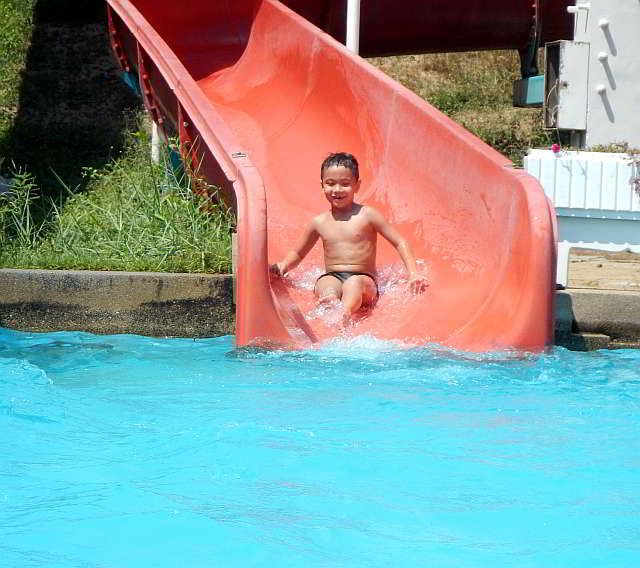 water slide at pattaya water park