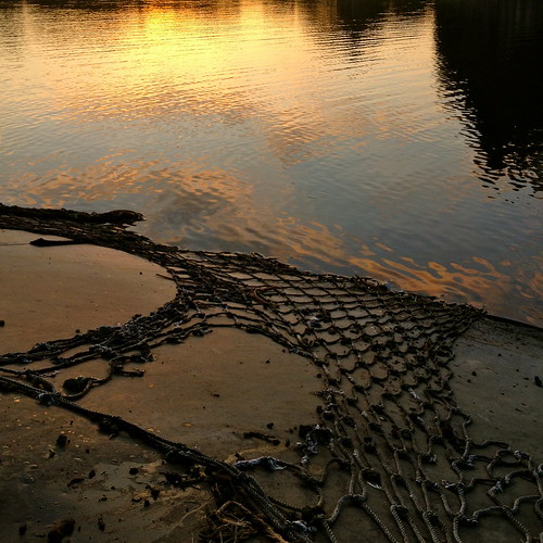 sunrise reflections dawn nets duckpond waikoloavillagegolfcourse