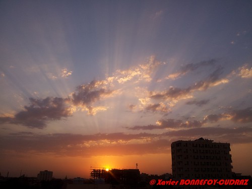 sunset geotagged khartoum soudan sdn arkawit soudanle alkharţūm geo:lat=1556905558 geo:lon=3255010039