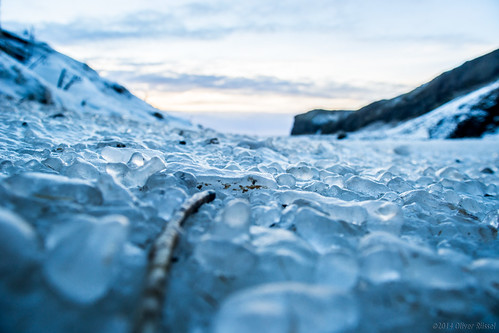 blue abstract ice landscape frozen iceland bokeh oru 2014