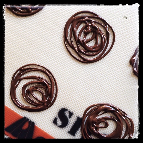 Chocolate Swirls on iPhone