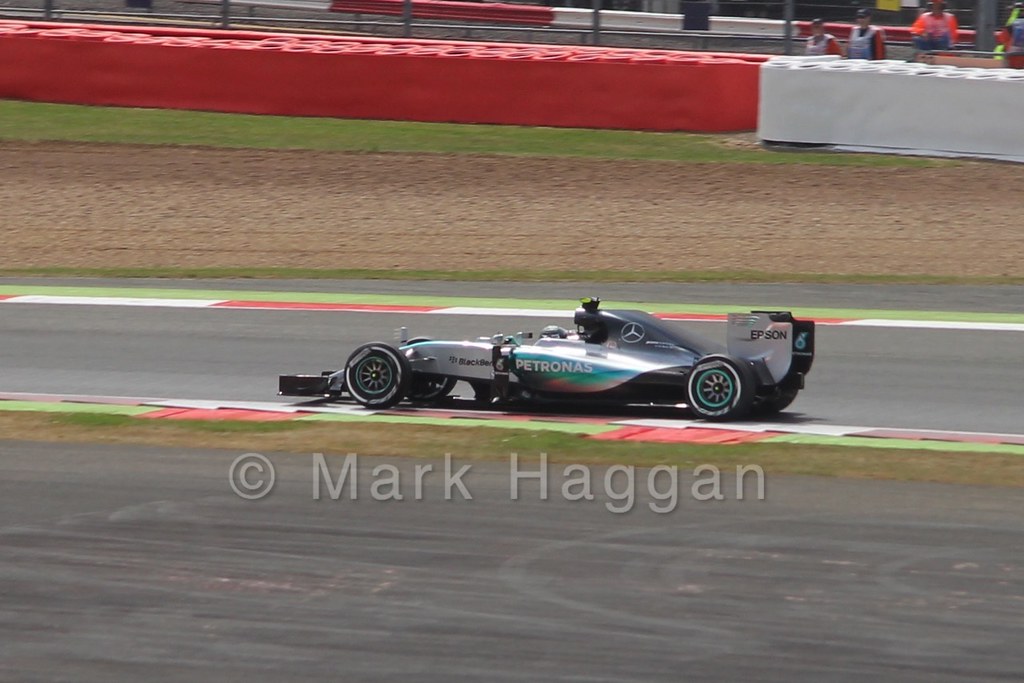 Free Practice 2 at the 2015 British Grand Prix