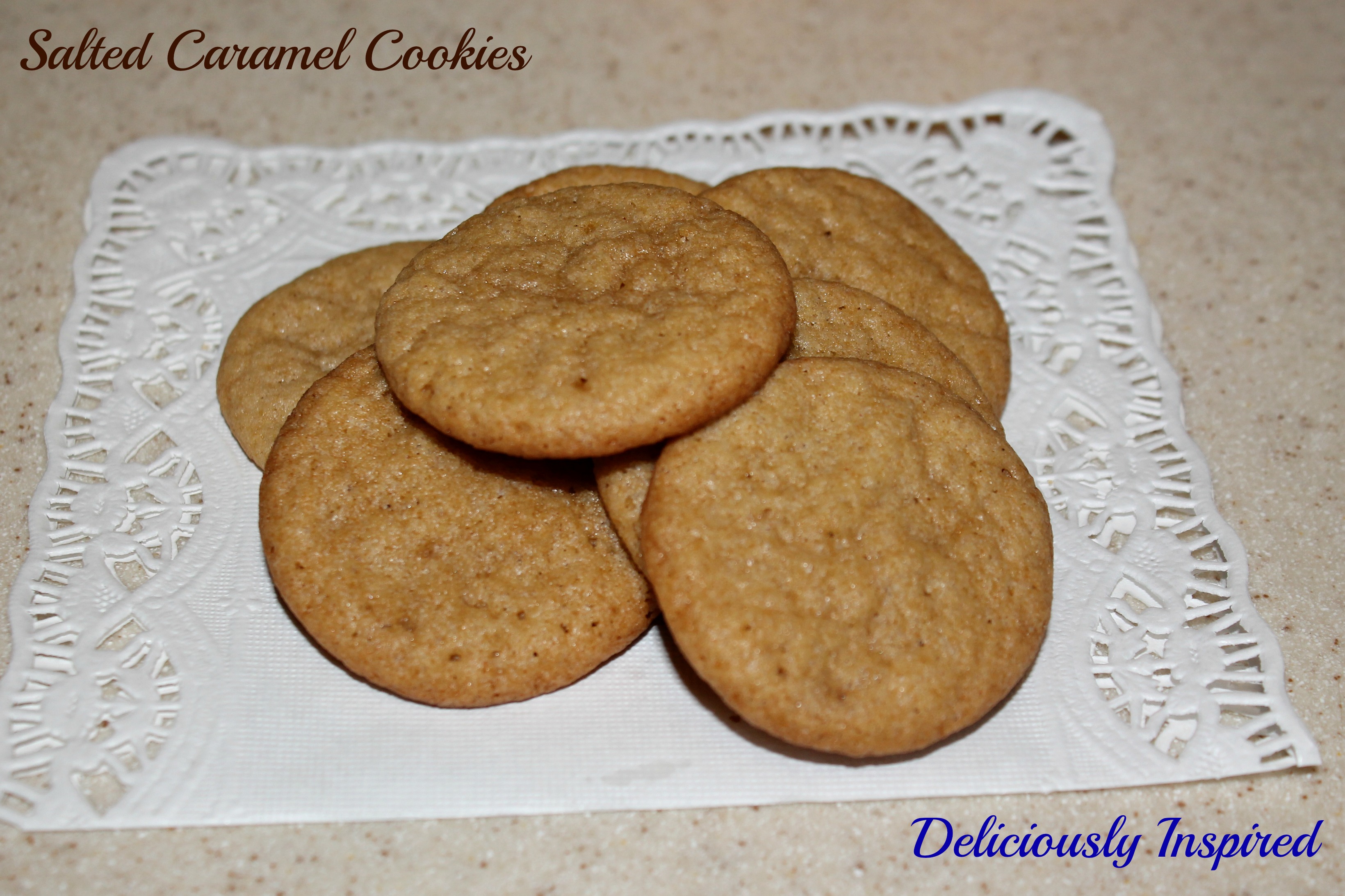 Salted Caramel Cookies - presentation2