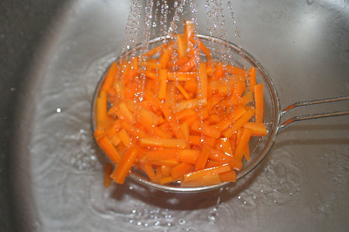 31 - Möhren abschrecken / Refresh carrots