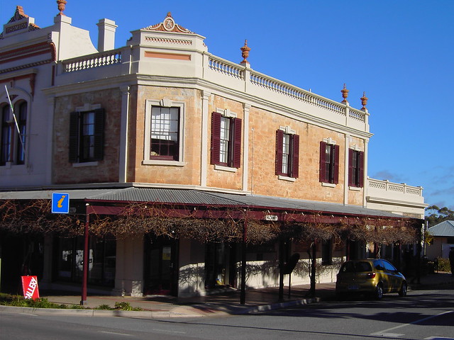 Old General Store. Now Kapunda Information Centre  but it was formerly Andrew Thomson's General Store built in 1860. Kapunda is in South Australia near the Barossa Valley.
