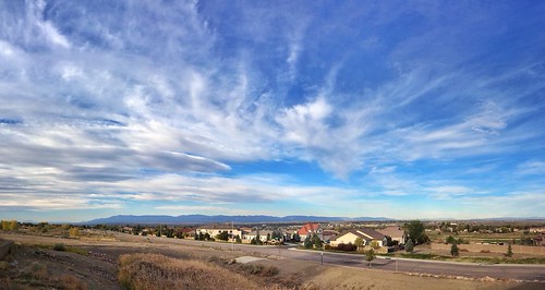 blue sky panorama landscape colorado day cloudy pueblo iphone csup coloradostateuniversitypueblo iphonography iphone5s