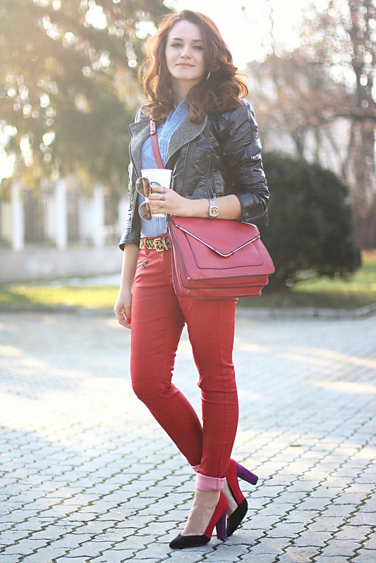red leather pants 2