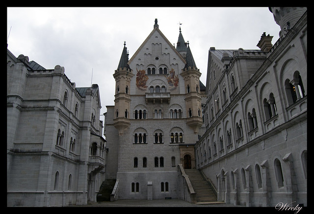 Entrada al castillo Schloss Neuschwanstein