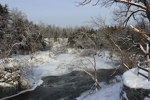 winter snow canada river quebec hiver rivière québec neige qc estrie easterntownships