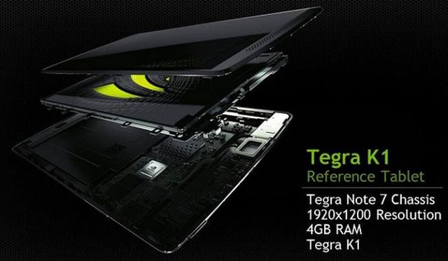 Nvidia Tegra Note K1 reference tablet