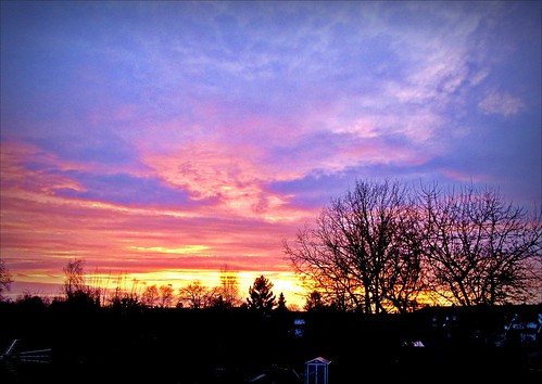 sunset sky sun clouds soleil ciel february nuages contrejour coucherdesoleil sunsetfrance