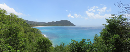 guadeloupe basseterre grandanse panorama sea caribbean