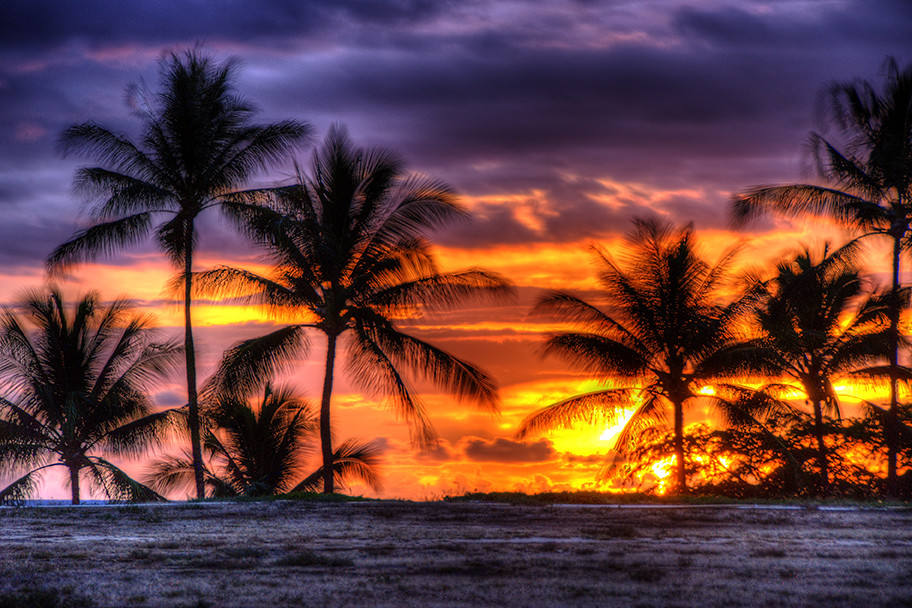 sunset beach hawaii
