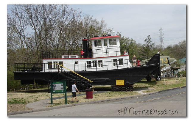 tug boat at transportation museum