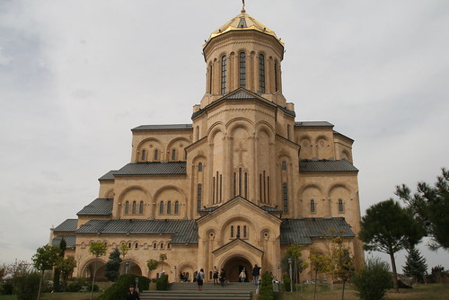 church architecture georgia cathedral orthodox tbilisi