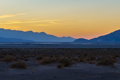 california sunset lake unitedstates desert dry owenslake