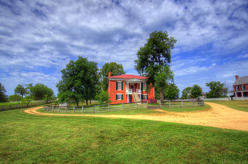 appomattoxcourthouse virginia va civilwar nationalhistoricalpark appomattox county courthouse hdr highdynamicrange craigfildesfineartamericacom