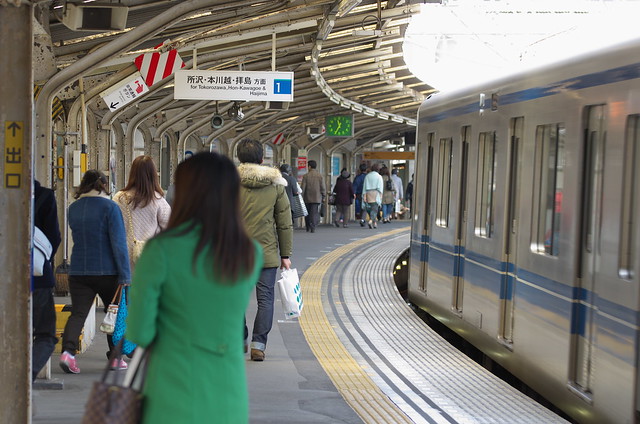 Tokyo Train Story 西武新宿線 2014年4月5日