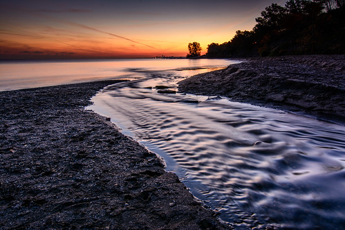ohio lake beach sunrise landscape unitedstates huntington cleveland erie bayvillage reservation metropark