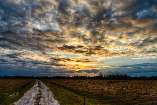 road sky usa cloud house tree sunrise landscape dawn florida plain centralflorida kenansville