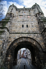 York, city wall gate