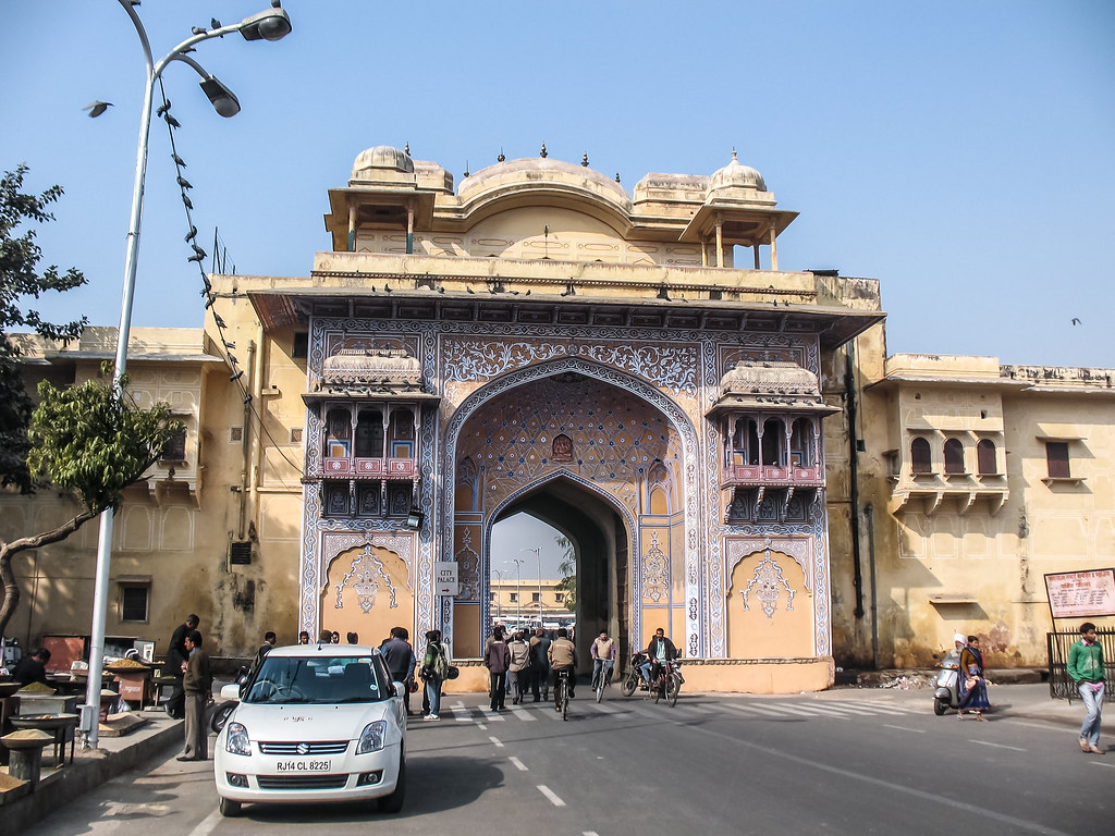 at City Palace, Jaipur India.