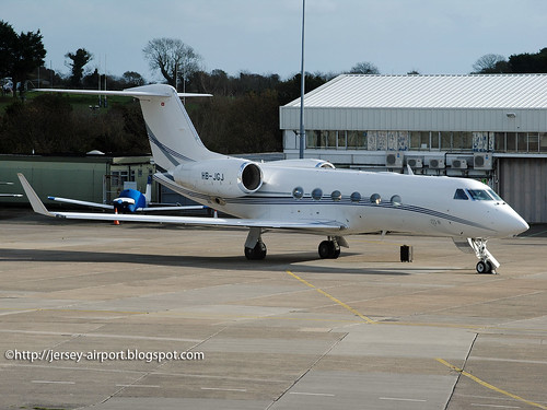 HB-JGJ Gulfstream G450 by Jersey Airport Photography