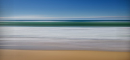 sea abstract art beach waves layers bliu