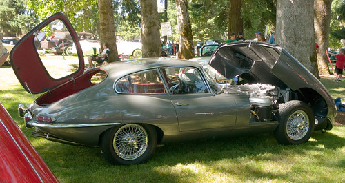 show classic car forest silver dark campus automobile university pacific grove exhibition jaguar annual concours coupe 1961 38 etype 41st delegance fhc seriesi 2013