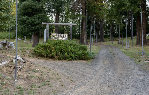 cemetery sign idaho pierce