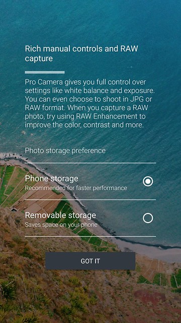 HTC Sense - Camera - RAW