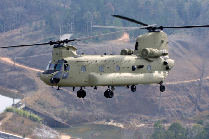 Boeing receives US Army contract for up to 215 Chinook helicopters