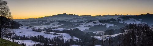 säntis sunrise panorama ostschweiz stgallen landscape landschaft switzerland schweiz suisse snow schnee sonnenaufgang mountain berg berge alpstein toggenburg nikon d800e churfirsten morning winter visipixcollections