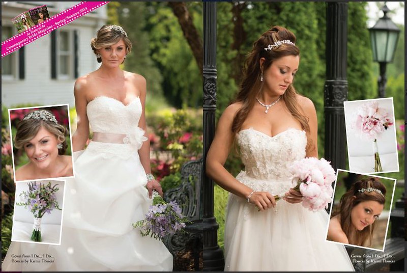 Bridal Styles in the Spring 2014 Issue of Contemporary Bride Magazine