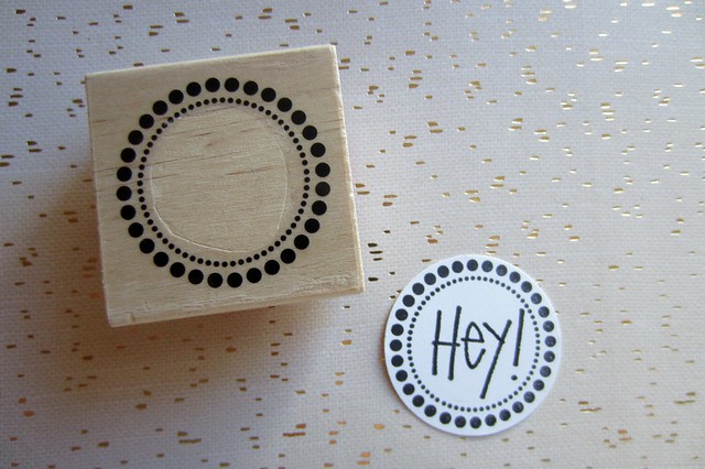customize store-bought rubber stamp tutorial 8