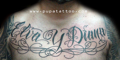 Tatuaje letras, Pupa Tattoo Granada by Marzia PUPA Tattoo