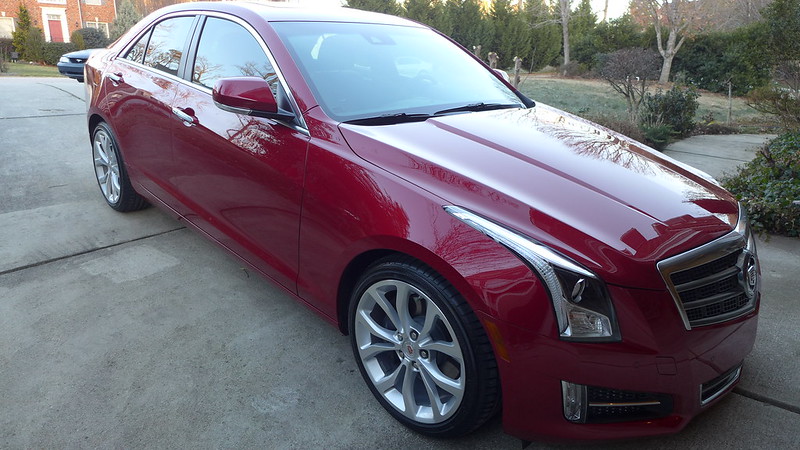 Paint Enhancement: New Cadillac Red ATS - Liquid Finish Detailing